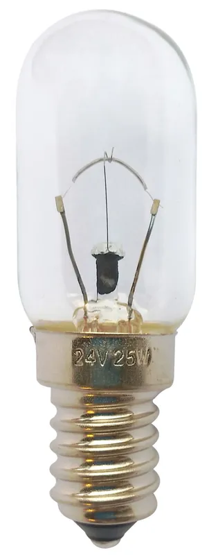 TUBULAR BAJO VOLTAJE E14 25W 24V 22x65mm Precio Bajo