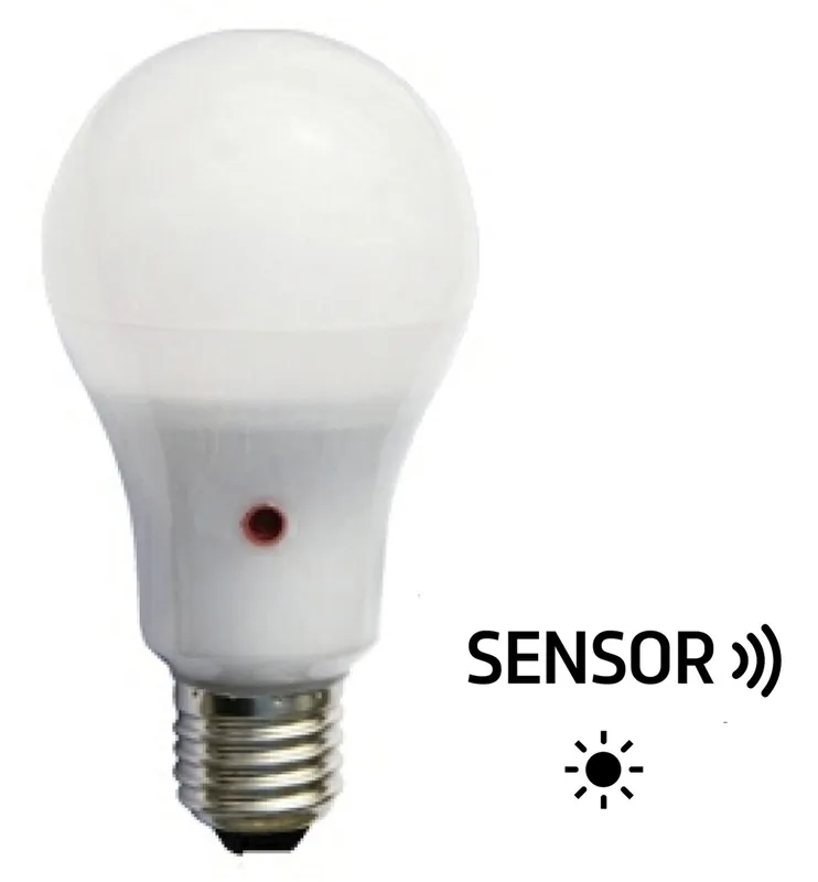 Favorito De Clientes LAMPARA STANDARD LED SENSOR 12W E27 3000K