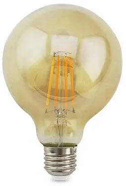 Envío Exprés LAMPARA GLOBO FIL LED VINTAGE 7W E27 G80