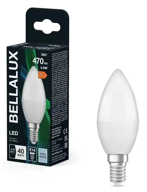 Oferta Flash LAMPARA VELA LED 5,7W E14 4000K BELLALUX