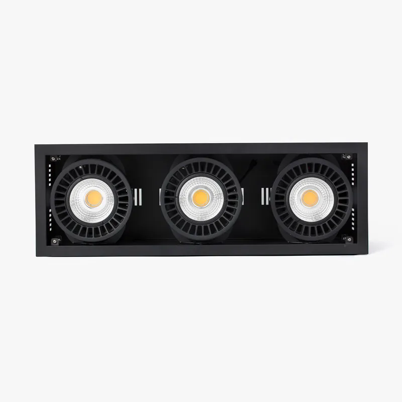 Alta Calidad COLIN-3 empotrable negro 72-108W 3000K 20°