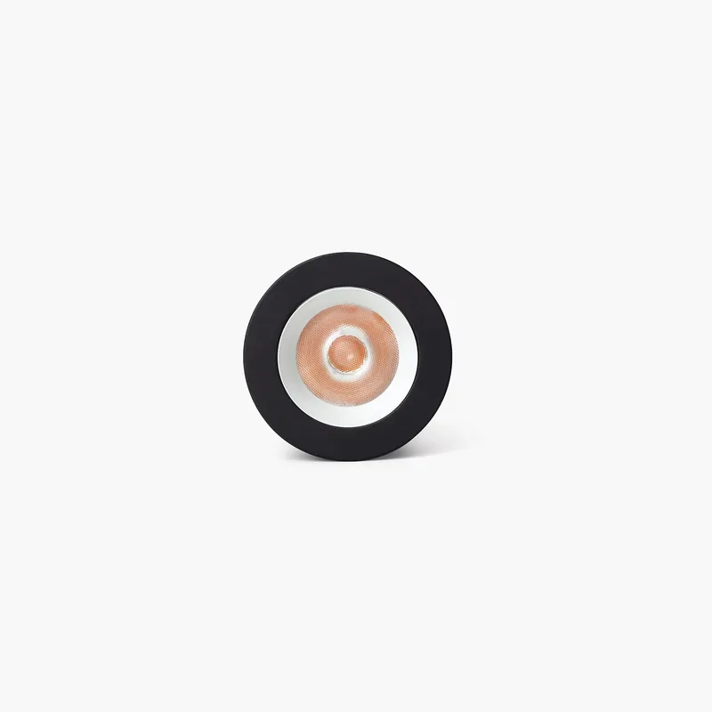 UNO downlight empotrable negro/blanco 8W 11° 3000K CRI90 Favorito De Clientes