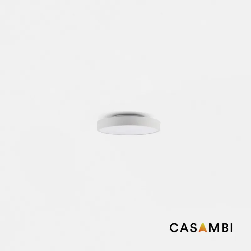 DOMIO superficie blanco Ø400 36W prismático 4000K CRI80 Casambi Precio De Fábrica