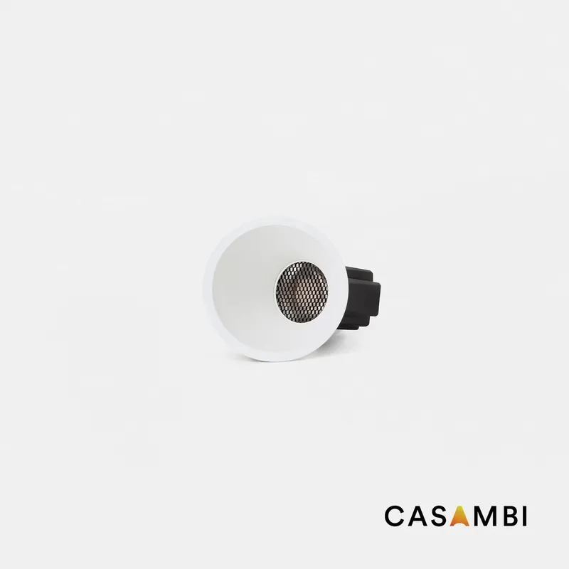 TULIPA downlight empotrable blanco asimétrico 7W 24° 2700K CRI90 Casambi No Te Lo Pierdas