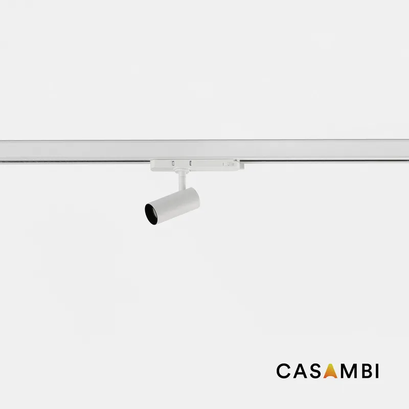 Popular FOST TRACK proyector carril blanco Ø40 7W 18° 3000K CRI90 Casambi