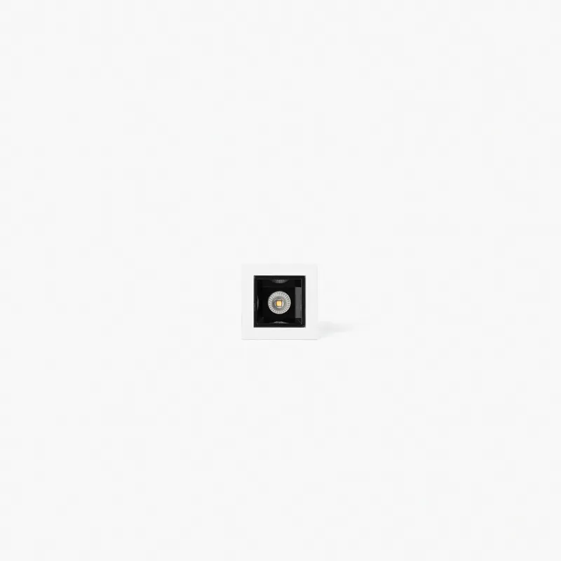 Certificado TROOP empotrable 2W blanco-negro 15° 4000K CRI90