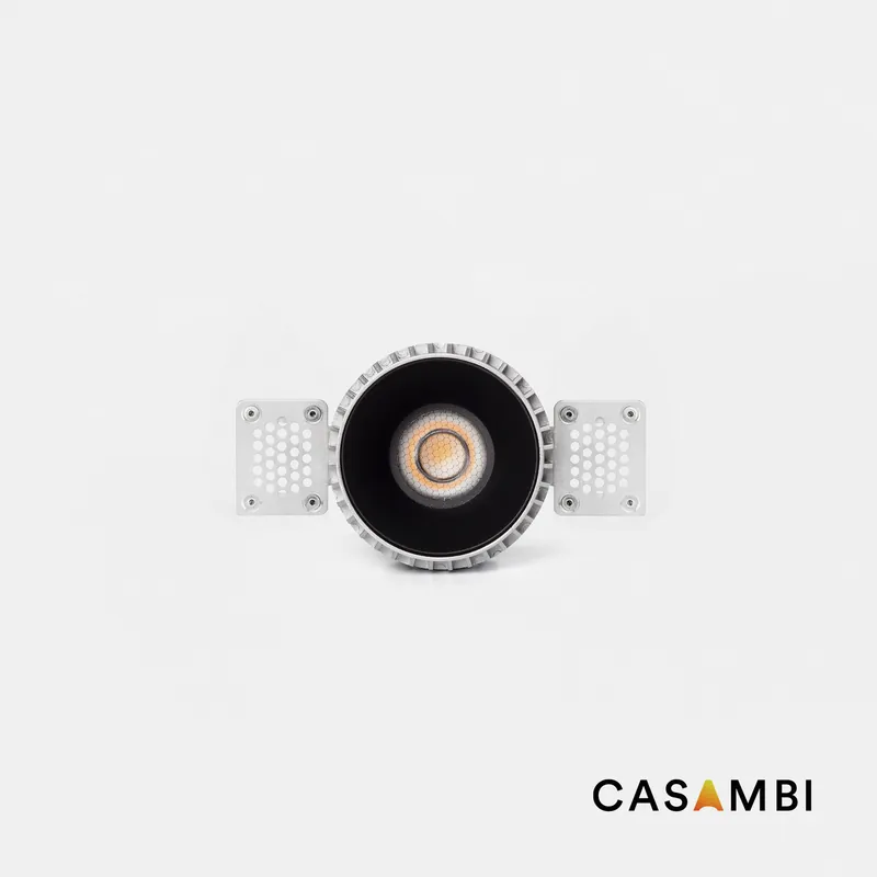 Oferta Especial TULIPA downlight trimless empotrable negro 7W 55° 4000K CRI90 Casambi