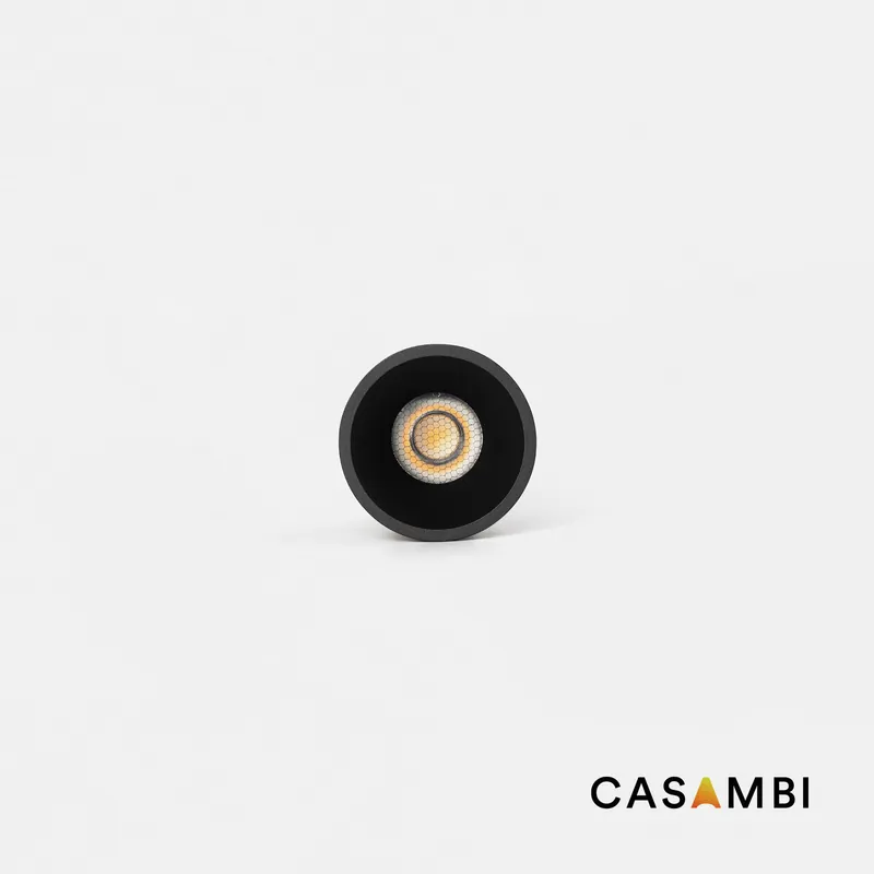 TULIPA downlight empotrable negro 7W 24° 3000K CRI90 Casambi No Te Lo Pierdas