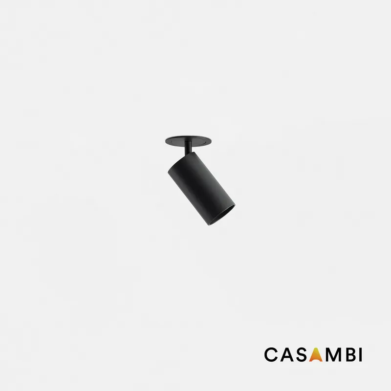 Garantía De Devolución De Dinero FOST PULLDOWN proyector negro 15W 12° 4000K CRI97 Casambi