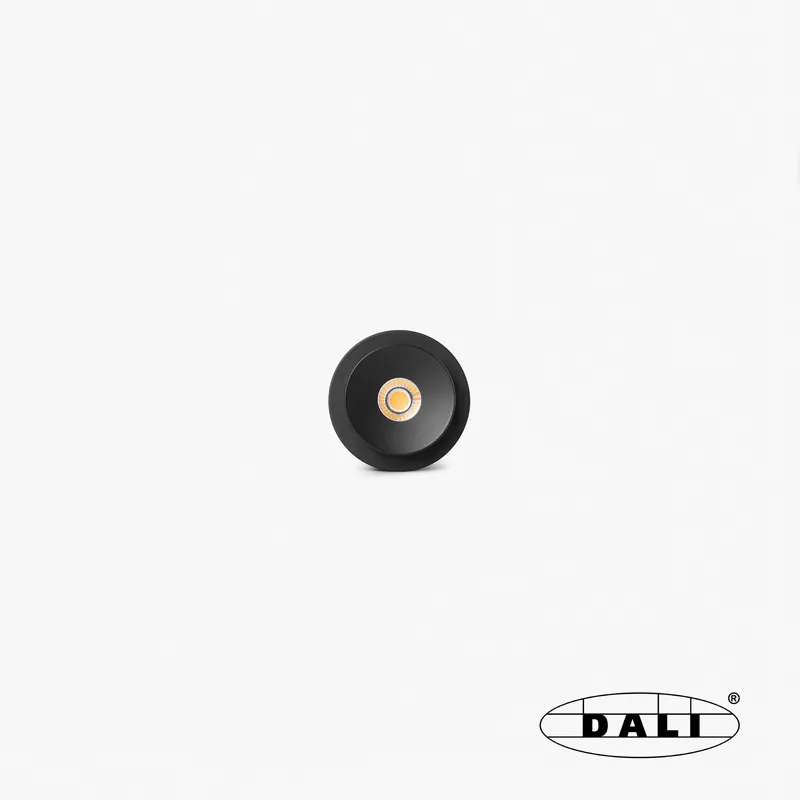 TEIDE módulo downlight orientable negro 10W 40° 2700K CRI97 DALI Disponible Ahora