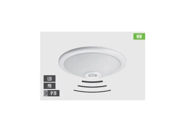 ILUMINACIÓN LED EFILUX PIR 2xE27 Descuento