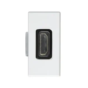 CONECTOR SIMON 27 PLAY CON TAPA HDMI CON MÓDULO ESTRECHO BLANCO Oferta De Temporada