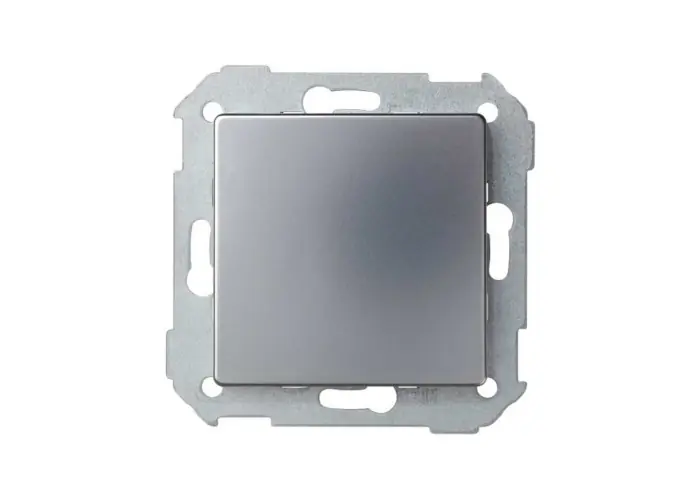 PLACA CIEGA SIMON 82 ALUMINIO Liquidación