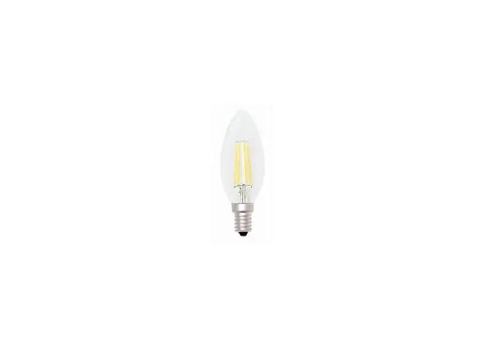 LÁMPARA LED VELA FILAMENTO 4W E14 2700K Compra Hoy