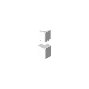 Marca Reconocida ANGULO EXTERIOR PVC PARA 78031 U24X BLANCO NIEVE