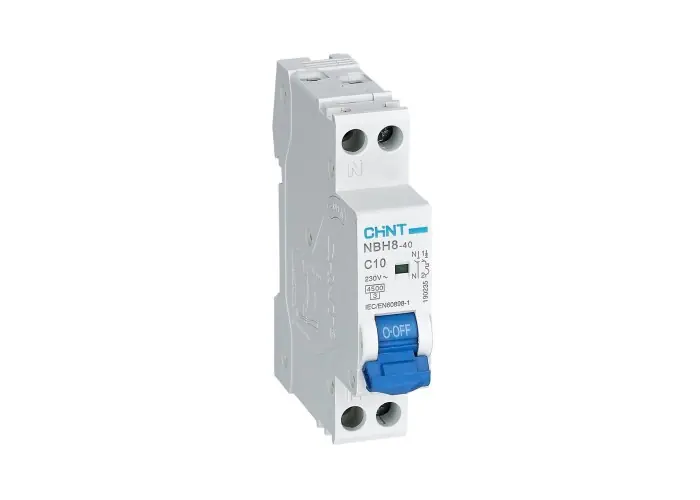 Última Versión INTERRUPTOR AUTOMÁTICO nbh8 1 POLO+NEUTRO 1 MODULO 16A c-4,5kA