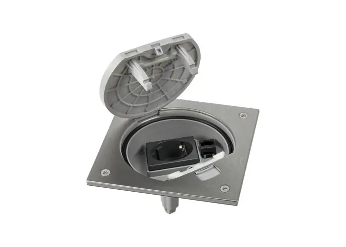 UNIDAD PORTAMECANISMO SIMON K45 CON BASE ELÉCTRICA K45 EN ACERO INOXIDABLE Ocasión Especial