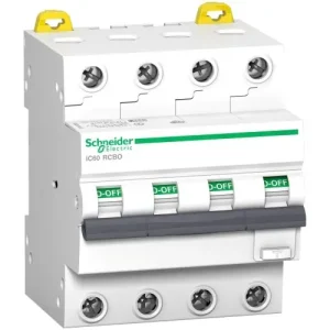 Última Oportunidad INTERRUPTOR ACTI9 IC60N RCBO 4P 16A 30mA 6ka AC