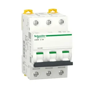 INTERRUPTOR AUTOMÁTICO MAGNETOTÉRMICO iC60N 3P 3A CURVA-C Súper Precio