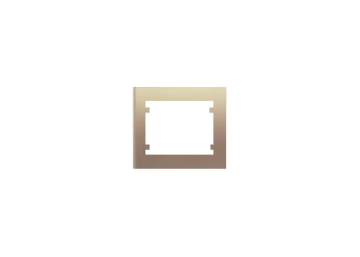 Precio De Fábrica MARCO 1 ELEMENTO HORIZONTAL VERTICAL SERIE IRIS EN DORADO ODISEA