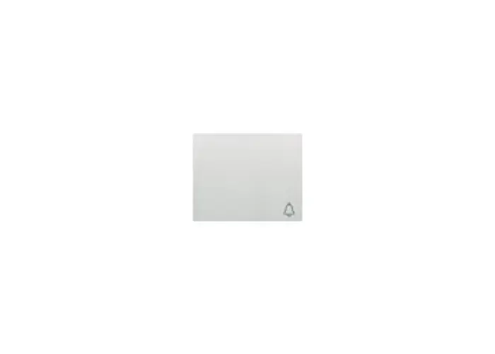 TECLA PULSADOR LUZ SERIE IRIS EN BLANCO Promoción