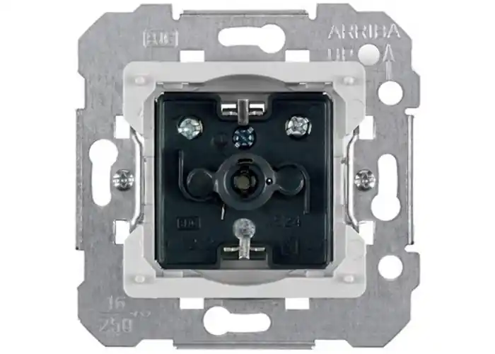 BASE DE ENCHUFE (2P+TT) CON PROTECCIÓN DE SEGURIDAD Y EMBORNE POR TORNILLO Alta Calidad