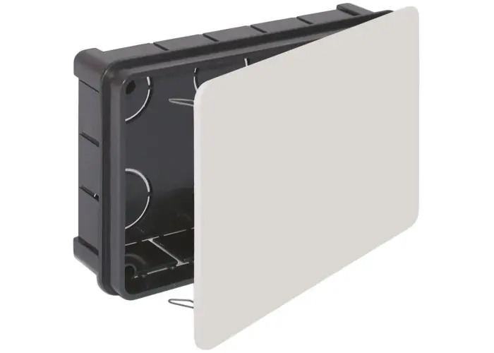 CAJA 160x100x50 CON TAPA BLANCA GARRA METÁLICA Bestseller