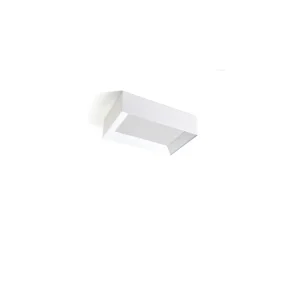 Plafón de techo Volum - Massmi - Diseño rectangular de algodón opaco en blanco o negro Mejor Precio