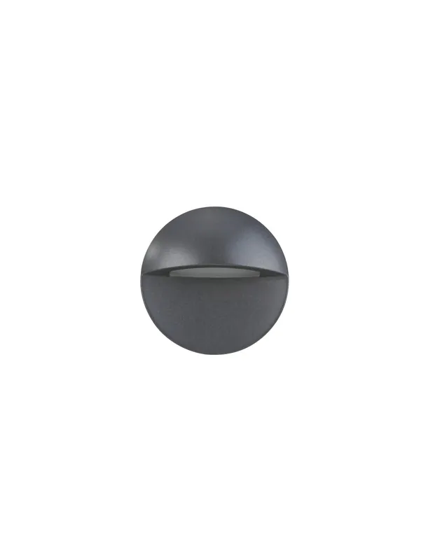 Rebajas Aplique de pared Passeig - Nexia - Lámpara de exterior LED, diseño redondo en antracita