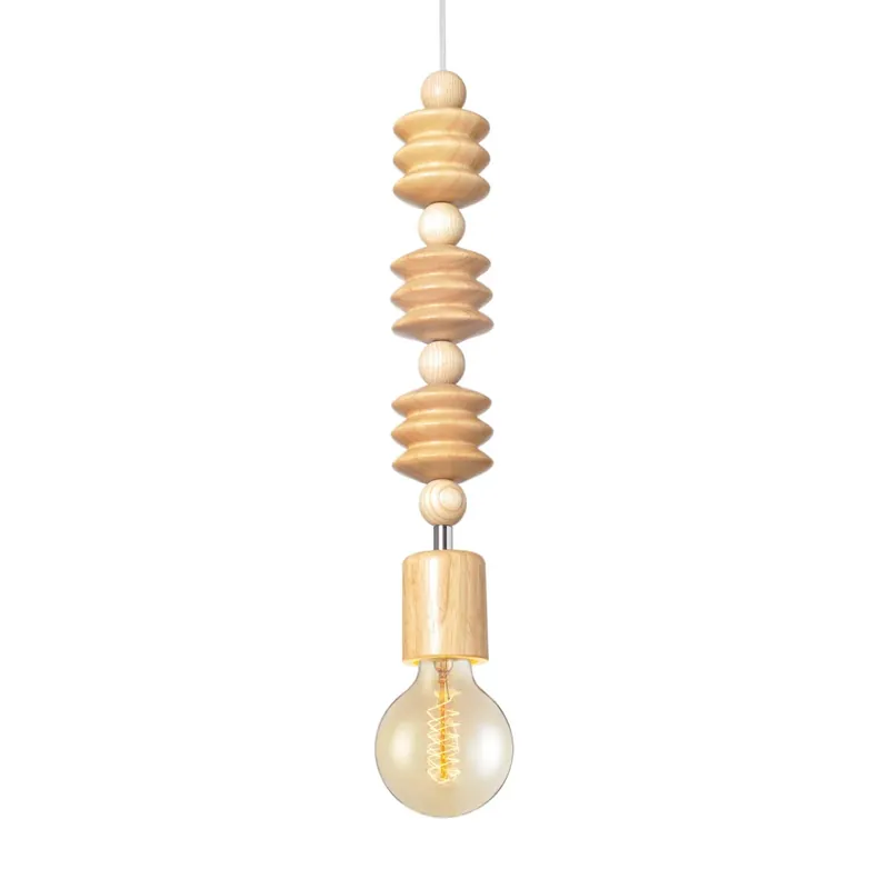 PÉNDEL ENGLA MADERA CROMO 40CM Última Versión