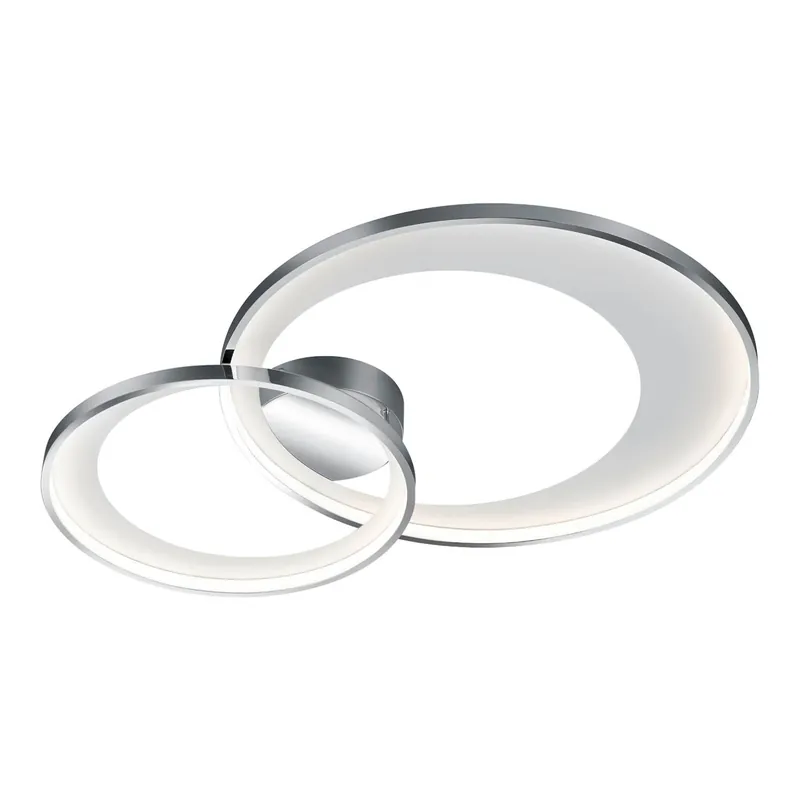 A Buen Precio PLAFÓN DE TECHO LED 36 W 3000K CROMO BURGESS