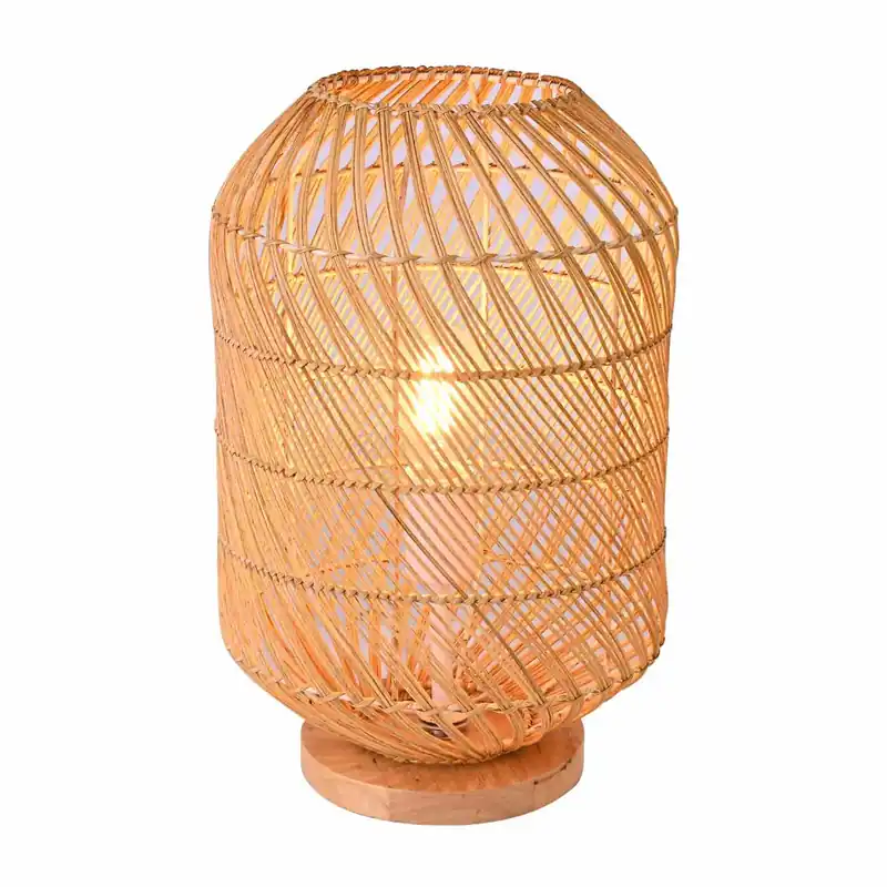 Disponible Ahora LÁMPARA DE MESA RATTAN ROSALIND