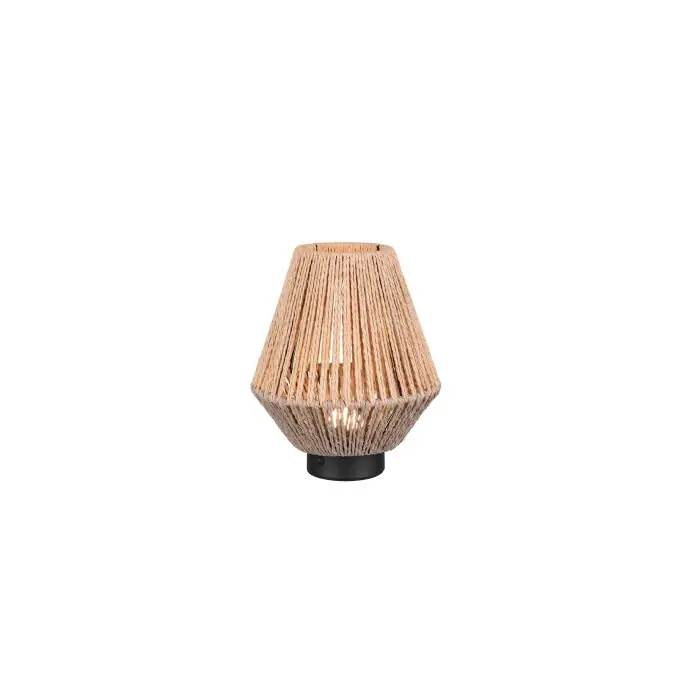 A Buen Precio Lámparas Reality Lira Lámparas de mesa LED Marrón, 1 luz