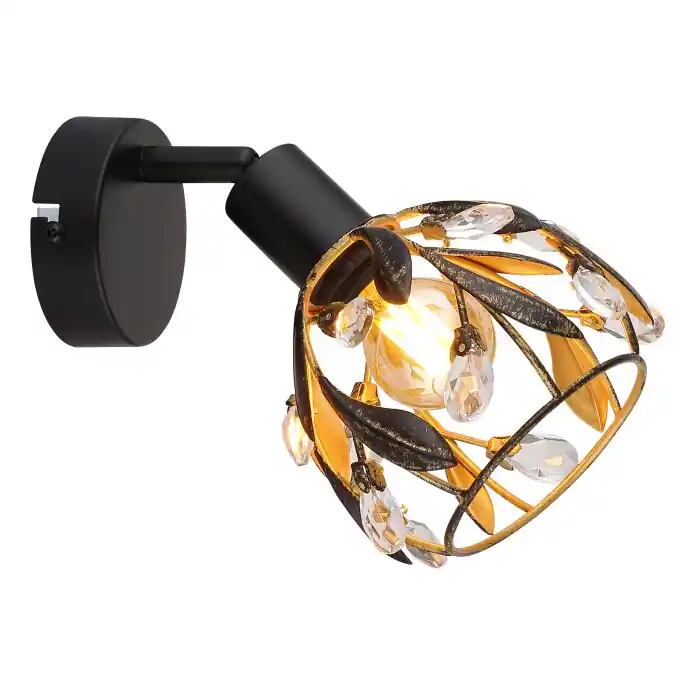 Venta Final Lámparas Globo Lighting und Plafones, Spot techo, Apliques, Spot de pared Negro, 1 luz