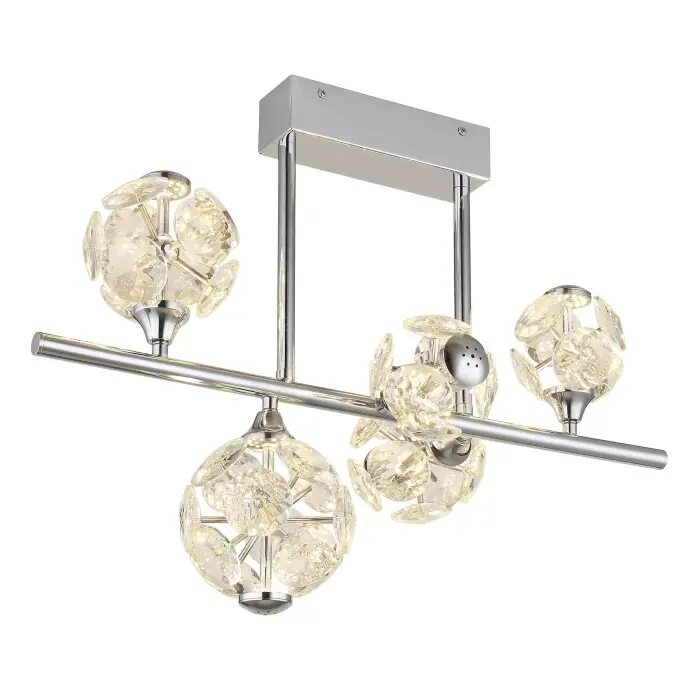 Lámparas Globo Lighting Virina Plafones LED Cromo, 1 luz Oferta Limitada