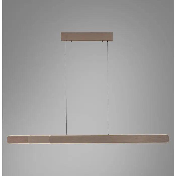 Envío Exprés Lámparas Paul Neuhaus Round Lámparas colgantes LED Marrón, 2 luces