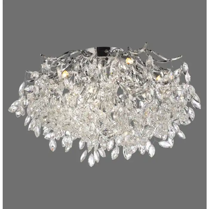 Comprar En Línea Lámparas Paul Neuhaus Ricicle Plafones LED Plata, 10 luces