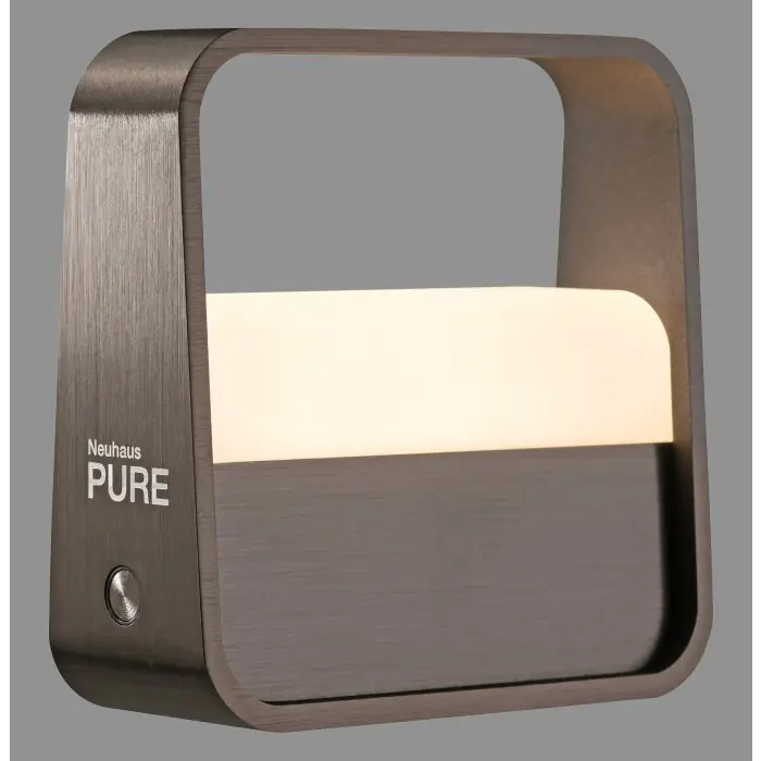 Lámparas Paul Neuhaus Go Lámparas de mesa LED Marrón, 1 luz Novedad