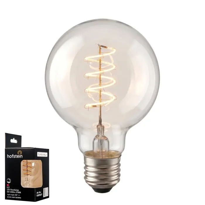 Solo Hoy E27 LED 6 Watt blanco cálido regulable 450 Lumen