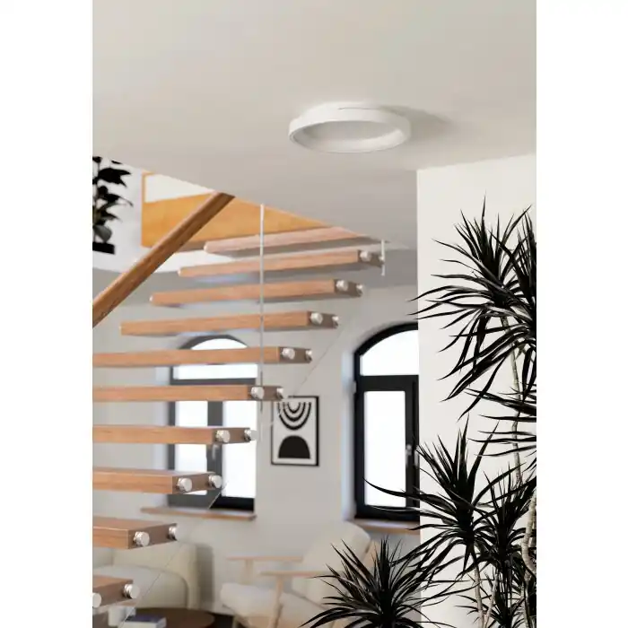 Precio De Fábrica Lámparas Eglo LORETELLO-Z Plafones LED Blanca, Cambia de color