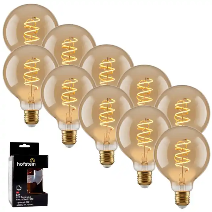 Gran Oferta E27 LED 6 Watt blanco cálido regulable 320 Lumen