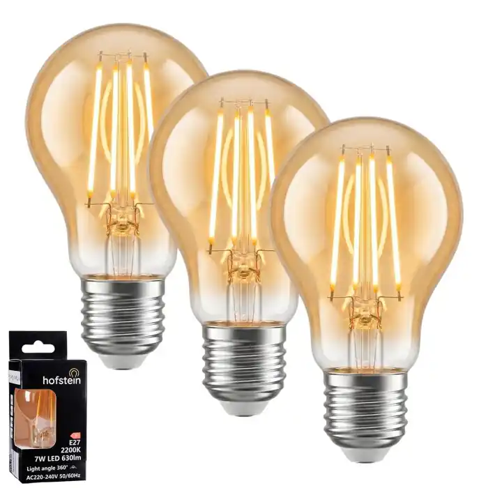 Precio Bajo E27 LED 6 Watt blanco cálido 630 Lumen