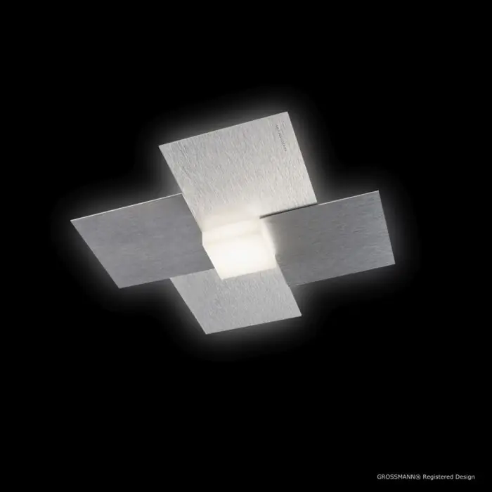 Grossmann CREO Lámpara de techo o pared LED Aluminio, 1 luz Precio Bajo
