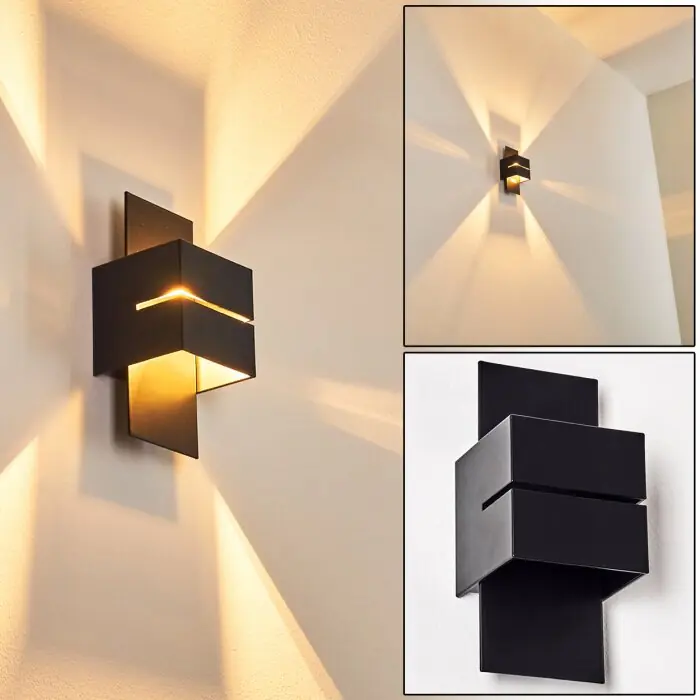 Venta Final Tora Aplique Negro, 1 luz