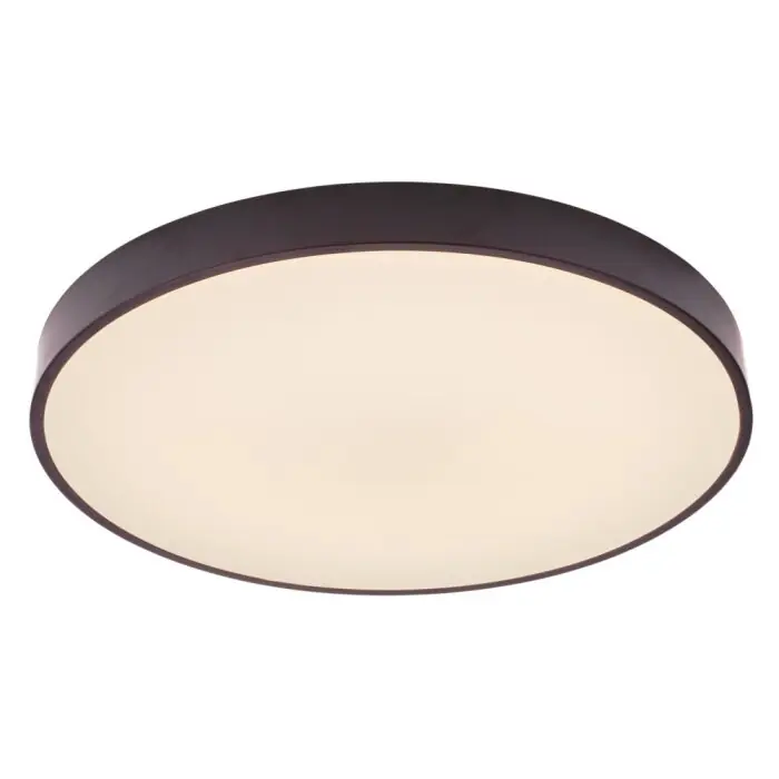 Barato Lámpara de Techo Brilliant Slimline LED Negro, Blanca, 1 luz