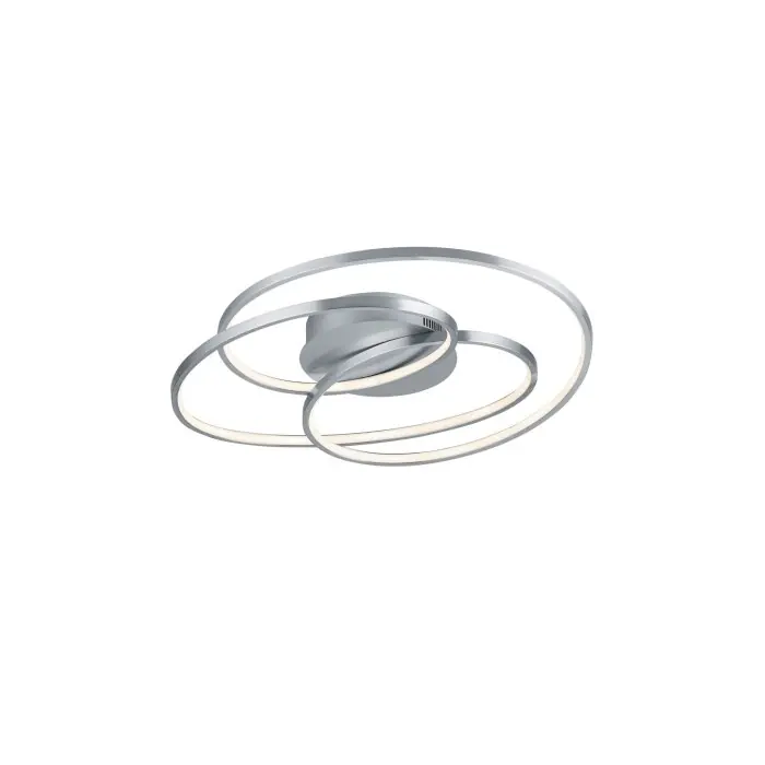 Última Oportunidad Trio Gale Lámpara de Techo LED Níquel-mate, 1 luz
