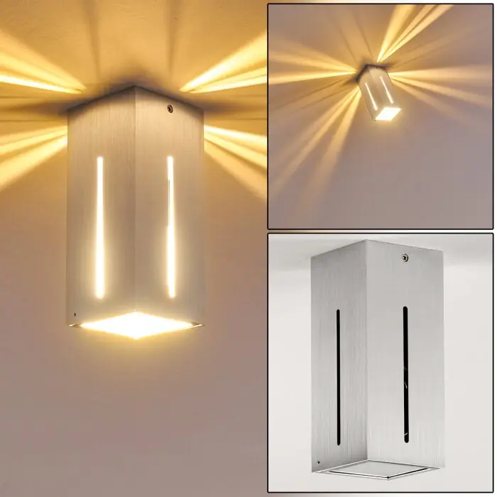 Gempen Lámpara de Techo Acero bruñido, 1 luz Oferta