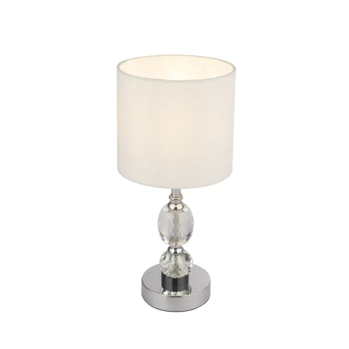 Precio Económico Globo BRONN Lámpara de Mesa Blanca, 1 luz