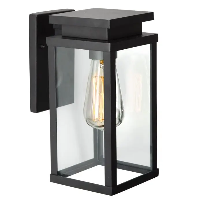 KS Verlichting Jersey Aplique Negro, 1 luz Alta Calidad
