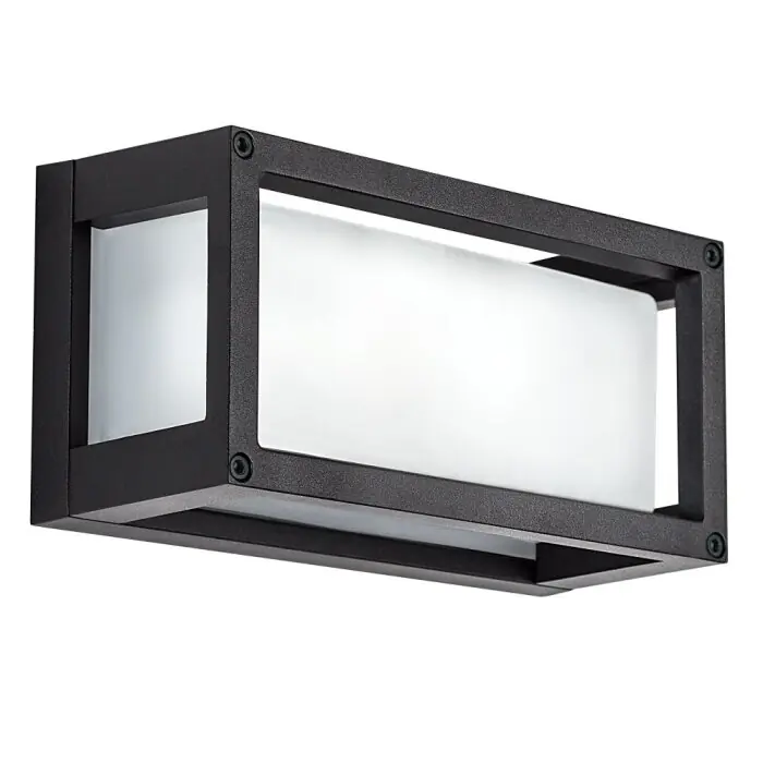 Mejor Precio KS Verlichting Brick Aplique Negro, 1 luz